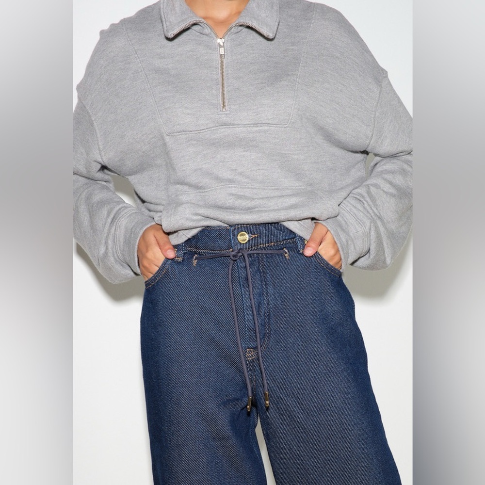 Ganni Drawstring Jean - Picture 5 of 7